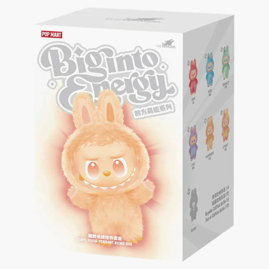 Pop Mart Labubu The Monsters Big Into Energy Vinyl Plush Pendant Single Blind
Box
