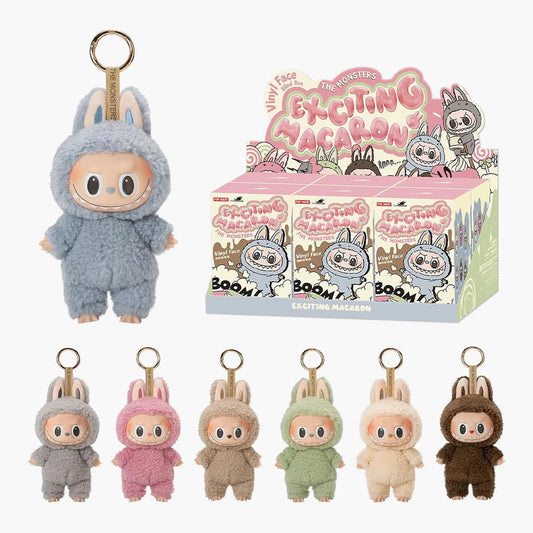 Pop Mart Labubu The Monsters Tasty
Macarons Vinyl Plush Pendant Single Blind
Box